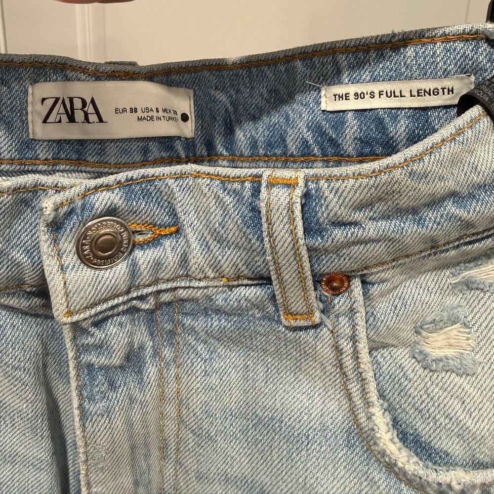 Zara 90s Full Length Jeans - Picture 4 of 4